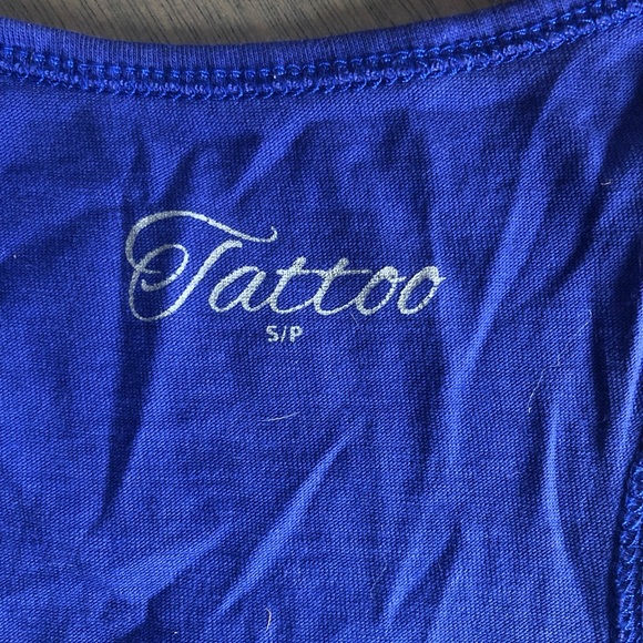 Navy crop top - Picture 3 of 3